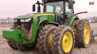 JOHN DEERE 8400R Tractor In-Line Ripping