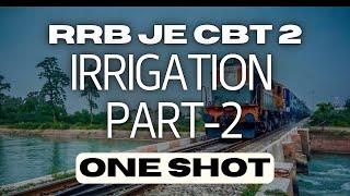 *"Irrigation Engineering for RRB JE - One Shot(PART-2) Complete Guide! "*