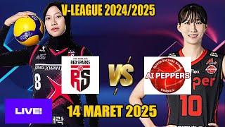 LIVE - RED SPARKS VS AI PEPPERS - V-League 2024/2025