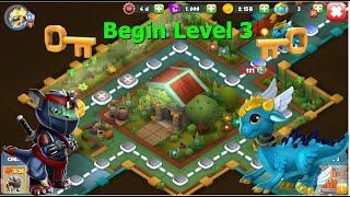 Begin Level 3 Divine Party Rooftop Castle Event-Dragon Mania Legends | Got Shinobi Dragon | DML