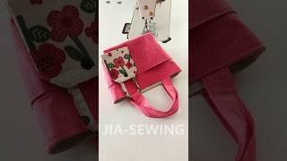 Pink Tote Bag | DIY | Quick Sewing Tips No.159