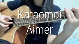 Kataomoi カタオモイ - Aimer (Fingerstyle Guitar Cover by Angela Deng)