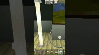 how to make a TV in Minecraft            #ideas #minecraft #trending #shorts #bones