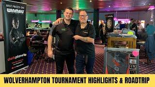 WOLVERHAMPTON TOURNAMENT & ROAD TRIP - DARTS PLANET TV & WINMAU MASTERS