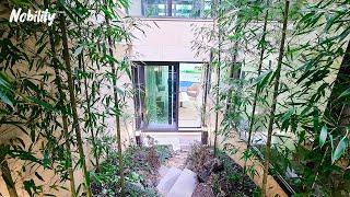 [Skip floor structure the house] Bamboo forest road and elevator in my house