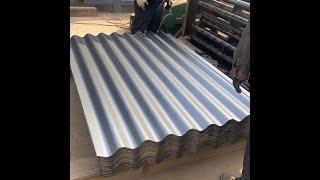 Roof sheet steel template for fiber cement corrugated sheet machine