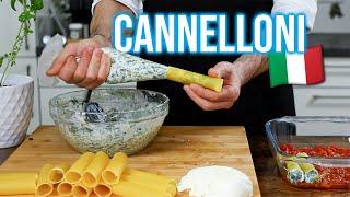 A Healthier, Fun-to-Make Pasta Recipe: Spinach Ricotta Cannelloni