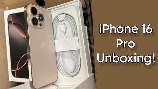 iPhone 16 Pro Unboxing & Hands On!