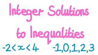 1MM - Integer Solutions to Inequalities