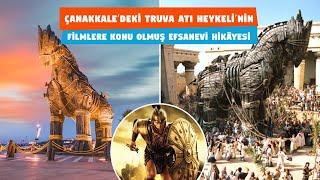 Truva Atı Heykeli, Ünlü Hollywood filmi Troy'dan Sonra Çanakkale Şehrine Hediye Edilmiş