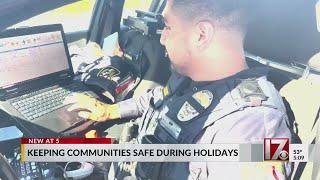 NC police, first responders work through Christmas