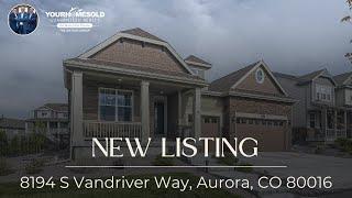 8194 S Vandriver Way, Aurora, CO 80016 | Your Home Sold Guaranteed Realty - The Watson Group