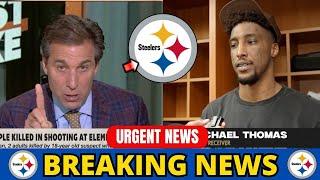 IT JUST HAPPENED! MICHAEL THOMAS CONFIRMED NOW! BIG REINFORCEMENT IS CONFIRMED! STEELERS NEWS!