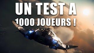 Star Citizen -  Un test à 1000 JOUEURS ? / Le RSI ZEUS arrive !