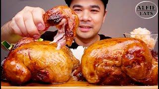 CHICKEN ROTISSERIE | LECHON MANOK | MUKBANG ASMR | ALFIE EATS