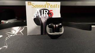 SoundPeats Air5 Earbuds: High-Res Sound in a Lightweight Design #unboxing