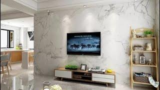 Beautiful Marble Wallpaper Interior Design Ideas