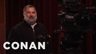 Tony The Cameraman Is Ready For "The Big One" | CONAN on TBS