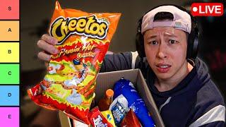 Australian Tries EVERY American Snack (First Time)