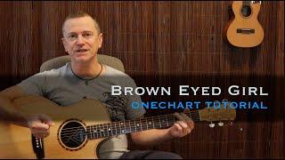 Brown Eyed Girl Van Morrison guitar lesson tutorial [free tab]