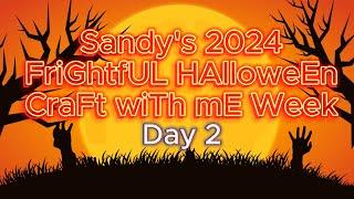 Halloween Week 2024 Craft With Me Day 2|  Simple Vintage Scary Story Album | Country Craft Creations