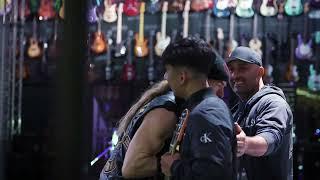 Zakk Wylde visits Angkor Music, while touring with Pantera in Australia