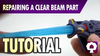 Gundam Models Clear Beam Part Repair Tutorial - Hobby Clubhouse Tutorial | Gunpla Tips and Guides