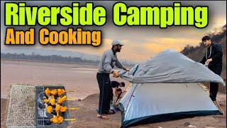 Riverside Camping & Cooking | Barbeque Chicken | Camping in India |Jammu & Kashmir