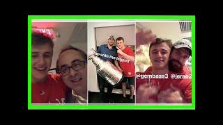 Breaking News | Jakub Vrana documented the Capitals party in a series of amazing videosRussian Mach