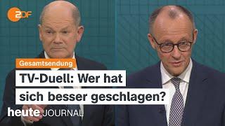 heute journal vom 09.02.2025 TV-Duell, FDP-Parteitag, Bundestagswahl