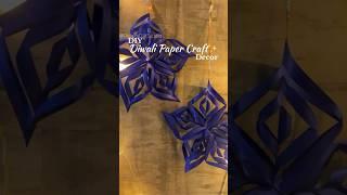 DIY Diwali Paper Craft Decor  Diwali Decoration Idea  #trending #craft #diwali #decoration #diy