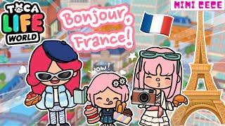 MimiCeceStory #67 CÙNG ĐI DU LỊCH PHÁP VỚI TỤI MÌNH TRONG TOCA?!  | WE TRAVEL TO FRANCE IN TOCA!