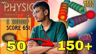 How to score 150+/180 in Physics, NEET 2024  | How I mastered Physics  Step-by-Step process |