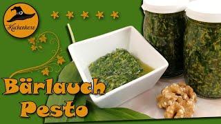 Bärlauch Pesto   mit Geheimtip !