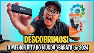 BRASIL TV NEW VITALÍCIO! TG STICK melhor que HTV & UNITV +COMPLETO e BARATO em 4K BOX TIGRE ORIGINAL