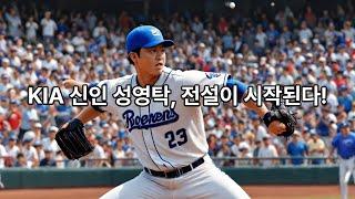 기아신인 성영탁, 전설이 시작된다 #기아타이거즈  #기아 #타이거즈 #프로야구 #신인왕