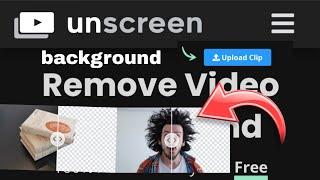 unscreen background remov 2 minute me 