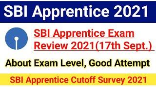 SBI Apprentice Exam Review 2021|About Exam Level, Good Attempt, Safe Score|#sbiapprentice2021