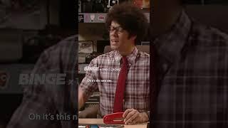The thing about Arsenal is they always try to walk it in | The IT Crowd | BINGE