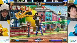 M' vs Shoki (書記) - KOF 2002UM King of Kings Japan