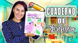 MI CUADERNO DE PROFESORA 2020  AGENDA DE DOCENTES - TIPS PARA PROFESORES EN ESPAÑOL 100prekool