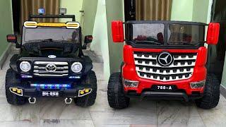 RC Land Cruiser Car VS RC Mercedes-Benz Truck Unboxing & Testing | Shamshad Maker