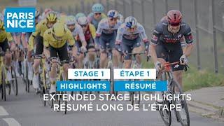 Paris-Nice 2025 - Stage 1 - Extended Highlights