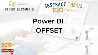 Power BI Offset Compare Categories, Time Intelligence MOM, QOQ, YOY