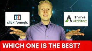 THRIVE ARCHITECT VS CLICK FUNNELS: Best Sales Funnel & Landing Page Software Comparison