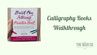 Brush Pen Lettering Practice Book by Grace Song | Choosing Calligraphy Books | Walkthrough