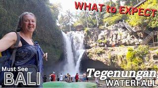 Tegenungan Waterfall Bali Indonesia | Best things to do in Ubud Bali | Bali travel guide vlog