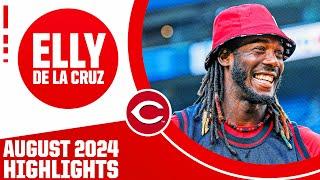 Elly De La Cruz August 2024 highlights (First player to 60 steals in 2024!)