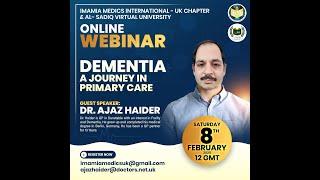 Dementia   A journey in primary care