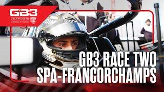 GB3 Race 2 – Spa Francorchamps – Saturday 1 June